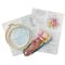 6" Floral Stamped Design Embroidery Kit with Hoop by Loops & Threads®